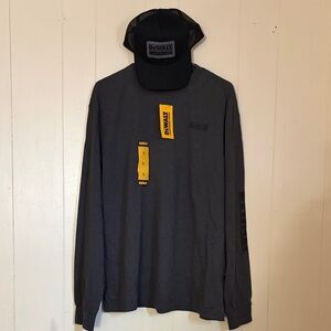 DeWalt Gray Long Sleeve Men's Shirt